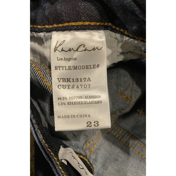 Kancan Women's Mid Rise Ankle Skinny Jeans Sz 0/23‎ Style VBK1317A - Picture 8 of 10